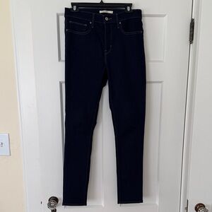Levi's Dark Blue “Slimming Skinny”Jeans, Size 30, Like New
